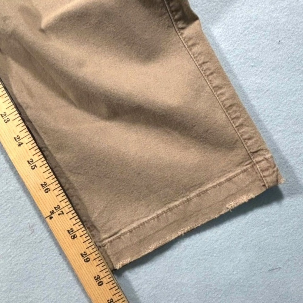 American Eagle Women's‎ Tan Carpenter Pants 20W High Rise Straight Utility Cargo - Picture 6 of 16